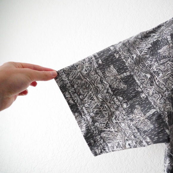 Rusty Vintage RARE NWT Surf Tee Gray Size L 90’s - Picture 4 of 10